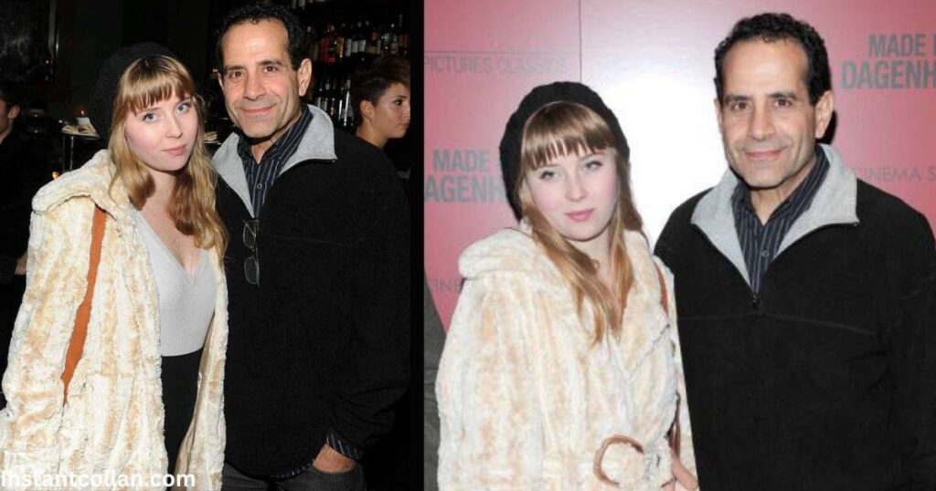 Josie Adams and Tony Shalhoub attend THE CINEMA SOCIETY & SONY PICTURES CLASSICS host the after party for "MADE IN DAGENHAM" at Soho Grand Hotel on November 14, 2010 in New York City