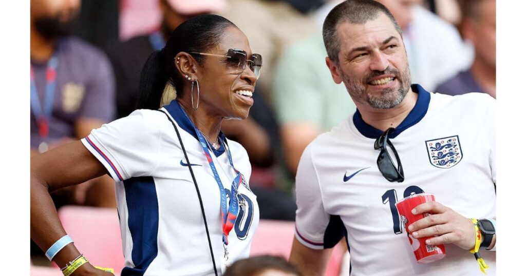 Denise Bellingham Supporting Both Sons